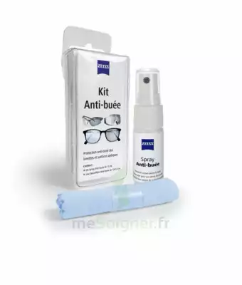 Zeiss Kit Spray Antibuée Fl/15ml + Tissu Microfibres à VIC-FEZENSAC