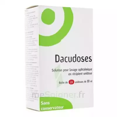 Dacudoses Solution Pour Lavement Ophtalmologique 24unid/10ml à VIC-FEZENSAC