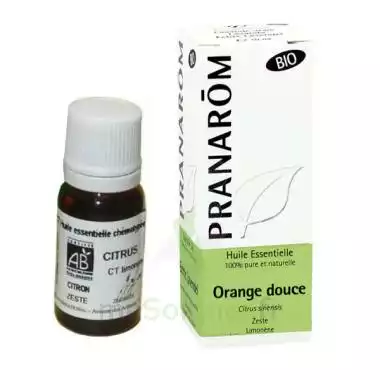 Huile Essentielle Orange Douce Bio Pranarom 10ml à VIC-FEZENSAC